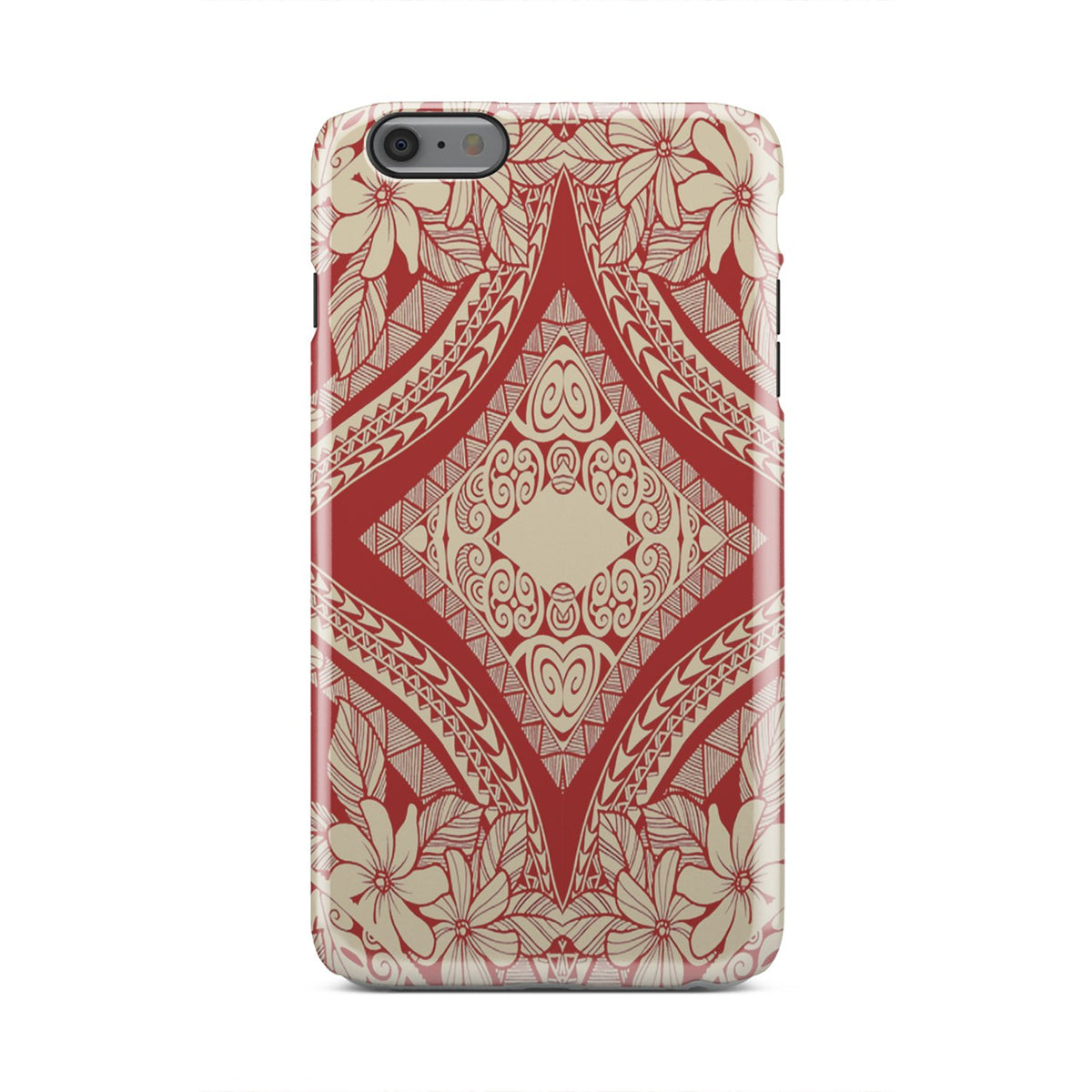 Polynesian Tough Case Red And Yellow iPhone 6s Plus - Polynesian Pride