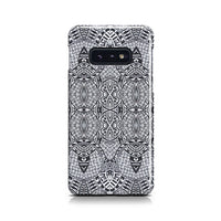 Polynesian Phone Case Black And White Samsung Galaxy S10e - Polynesian Pride