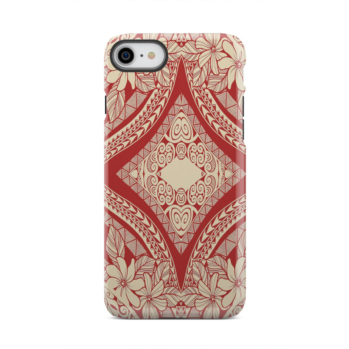 Polynesian Tough Case Red And Yellow iPhone 8 - Polynesian Pride