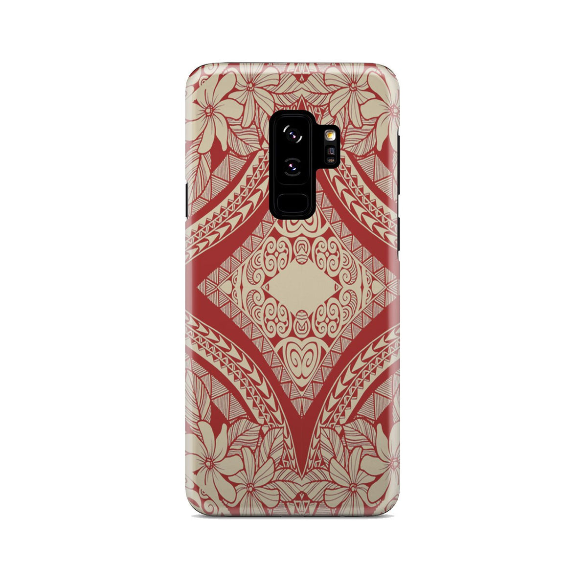 Polynesian Phone Case Red And Yellow Samsung Galaxy S9 Plus - Polynesian Pride