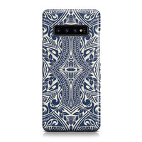 Polynesian Phone Case Blue Samsung Galaxy S10 Plus - Polynesian Pride