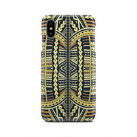 Polynesian Phone Case Yellow iPhone Xs Max - Polynesian Pride