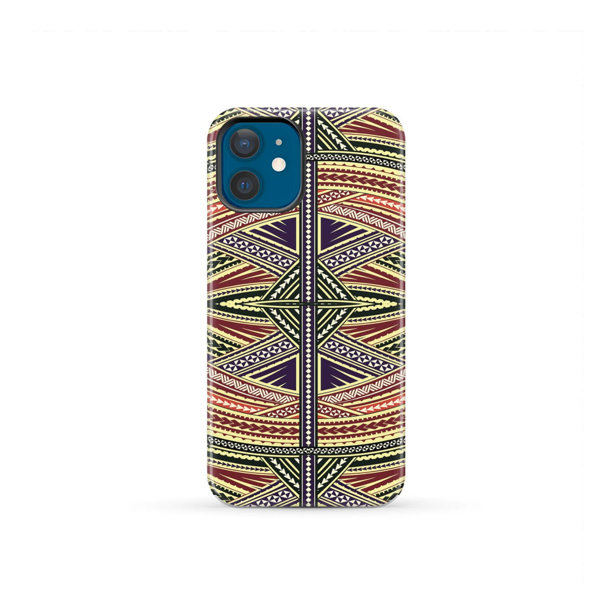 Polynesian Tough Case Yellow iPhone 12 Mini - Polynesian Pride