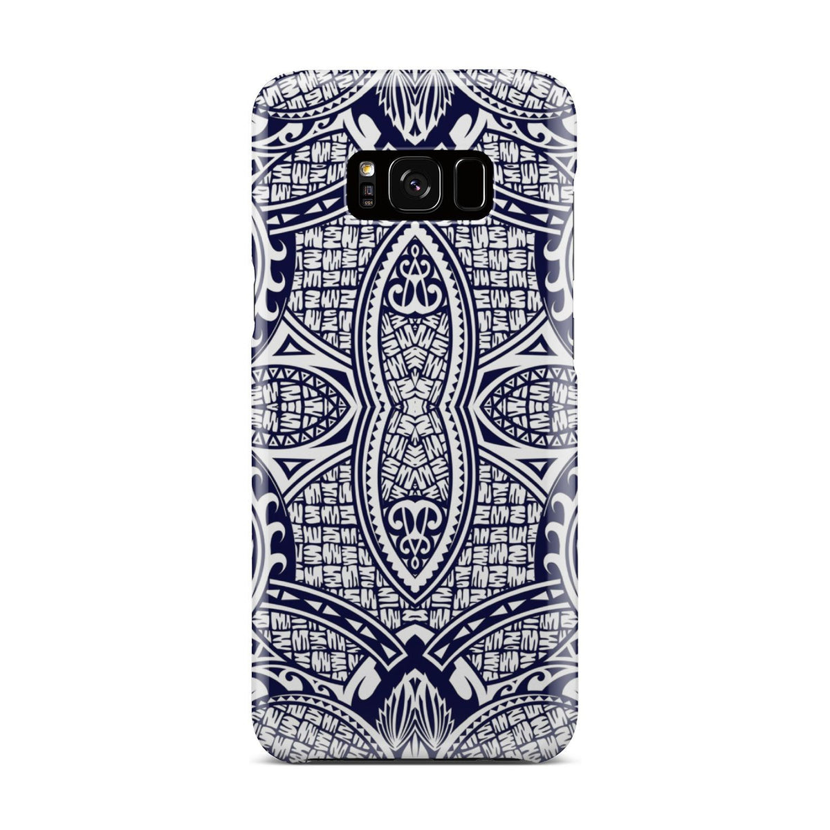 Polynesian Phone Case Blue And White Samsung Galaxy S8 Plus - Polynesian Pride