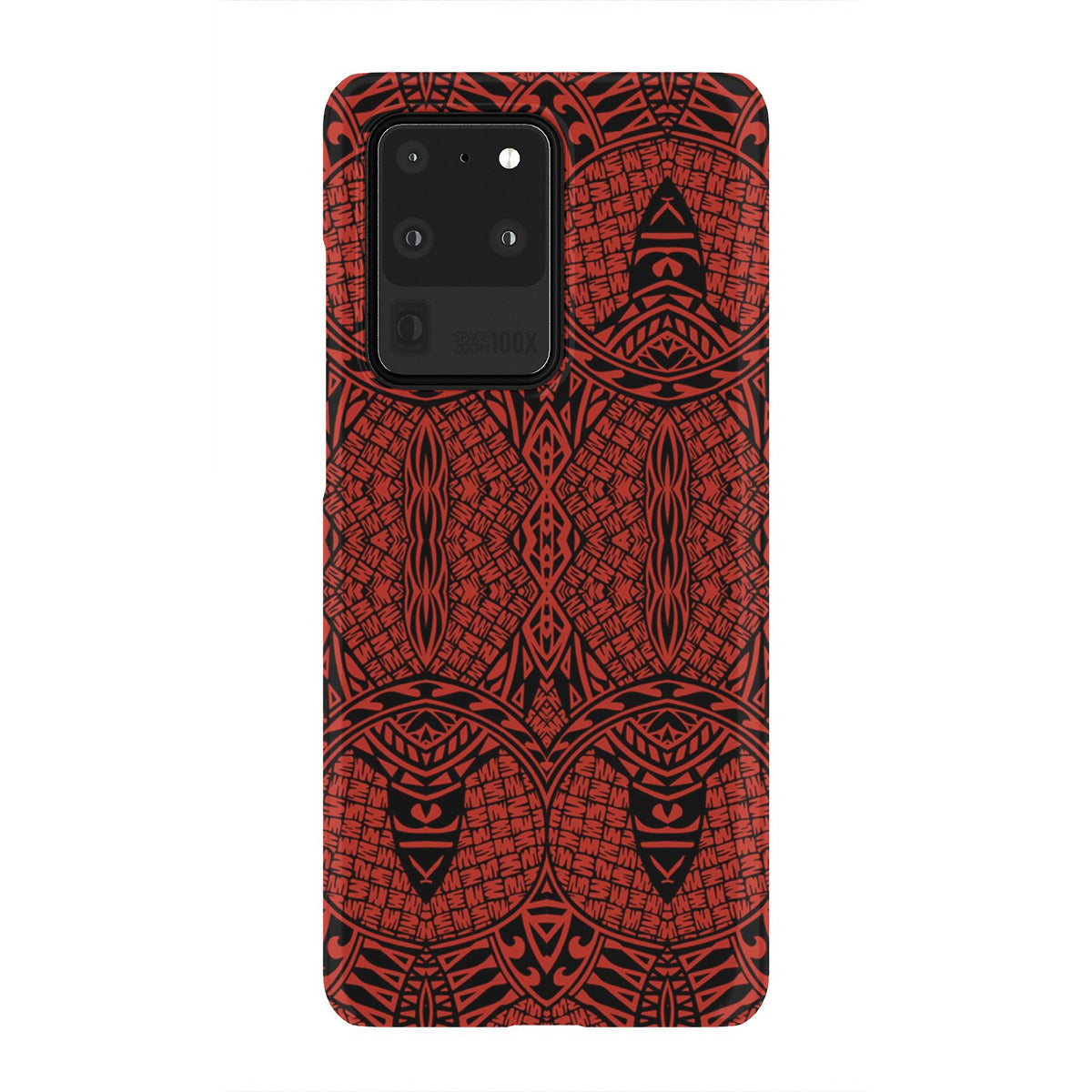Polynesian Phone Case Red Samsung Galaxy S20 Ultra - Polynesian Pride