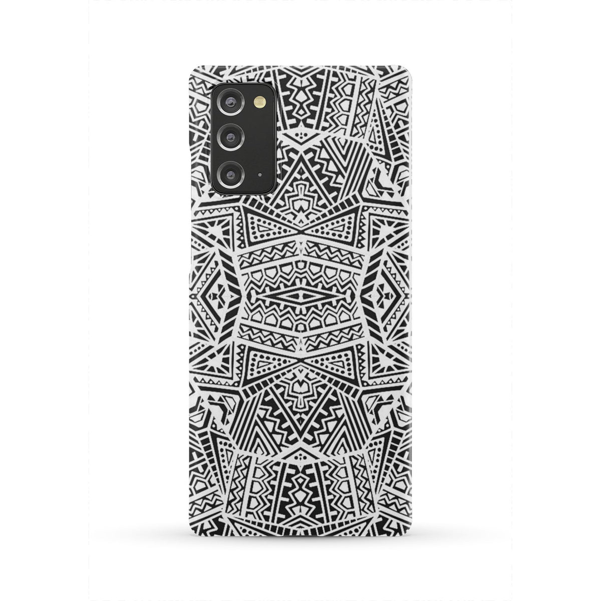 Polynesian Phone Case White And Black Samsung Galaxy Note 20 - Polynesian Pride