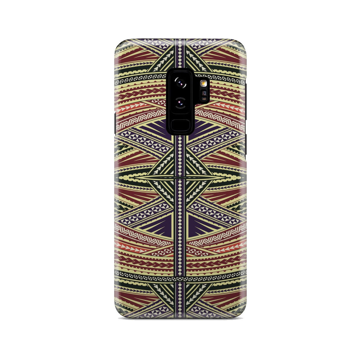 Polynesian Phone Case Yellow Samsung Galaxy S9 Plus - Polynesian Pride