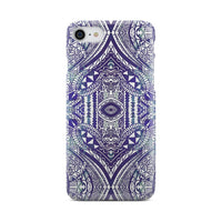 Polynesian Phone Case Violet iPhone 8 - Polynesian Pride