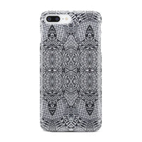 Polynesian Phone Case Black And White iPhone 7 Plus - Polynesian Pride