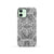 Polynesian Tough Case White And Black iPhone 12 - Polynesian Pride