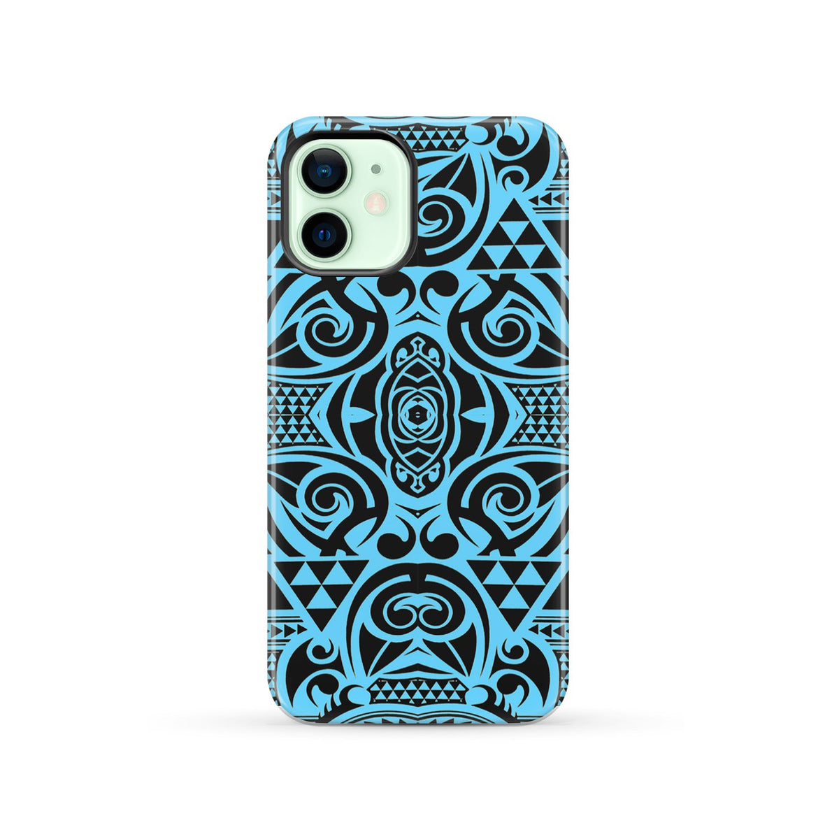 Polynesian Tough Case Grown Blue White iPhone 12 - Polynesian Pride