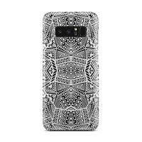 Polynesian Phone Case White And Black Samsung Galaxy Note 8 - Polynesian Pride