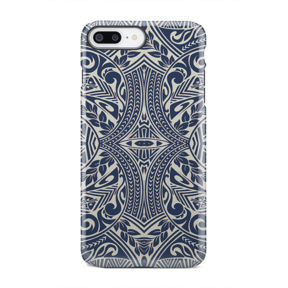 Polynesian Tough Case Blue iPhone 8 Plus - Polynesian Pride