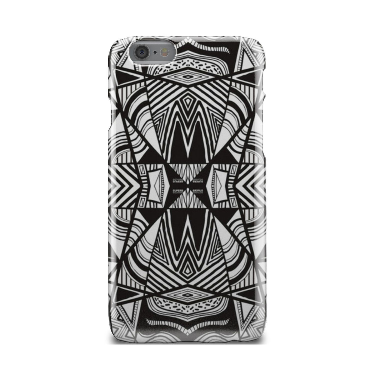 Polynesian Tribal Phone Case White And Black iPhone 6 - Polynesian Pride