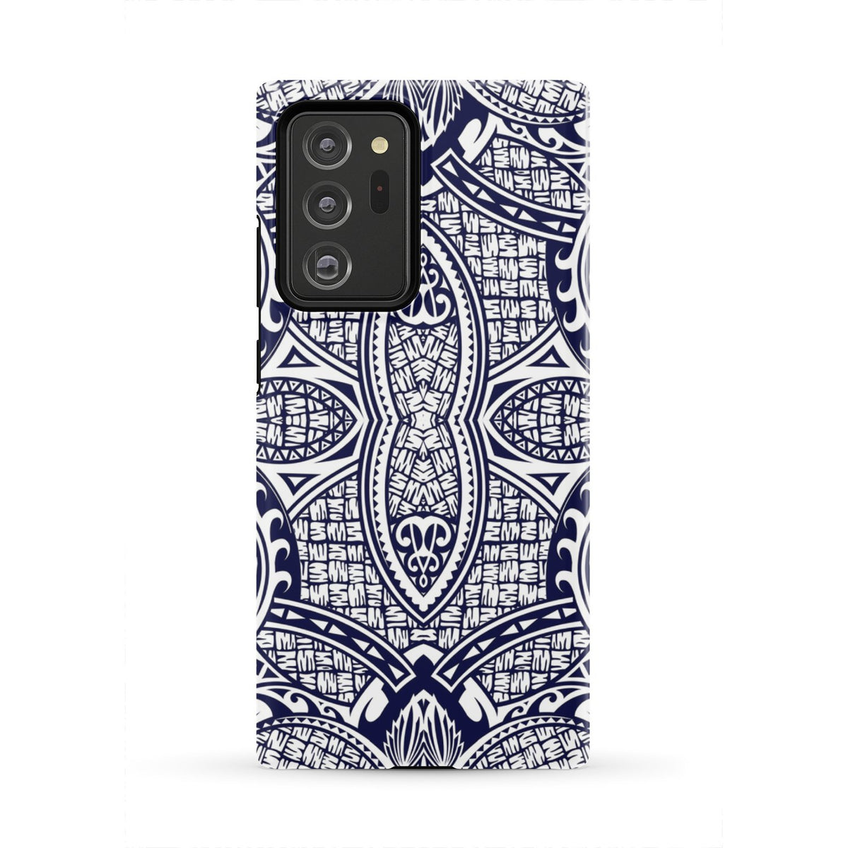 Polynesian Tough Case Blue And White Samsung Galaxy Note 20 Ultra - Polynesian Pride