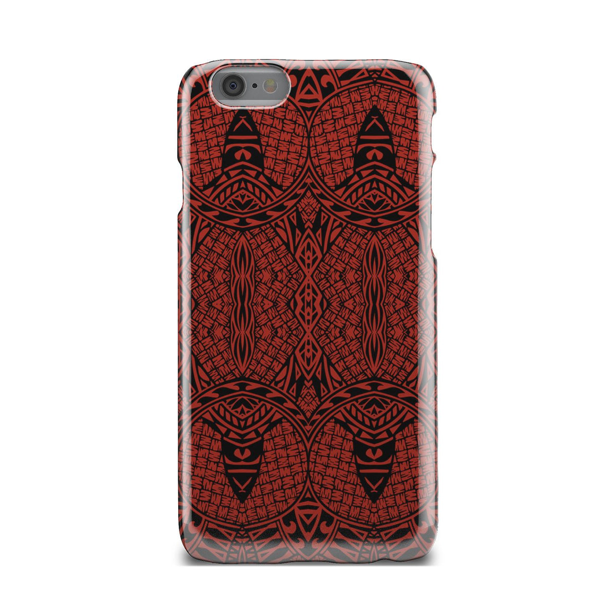 Polynesian Phone Case Red iPhone 6 - Polynesian Pride