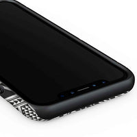 Polynesian Tribal Tough Case Black White - Polynesian Pride