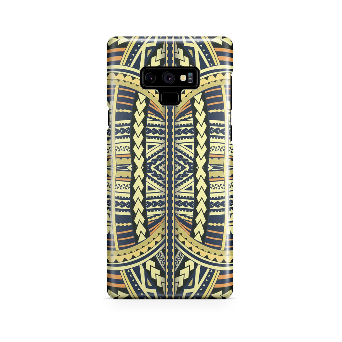 Polynesian Phone Case Yellow Samsung Galaxy Note 9 - Polynesian Pride