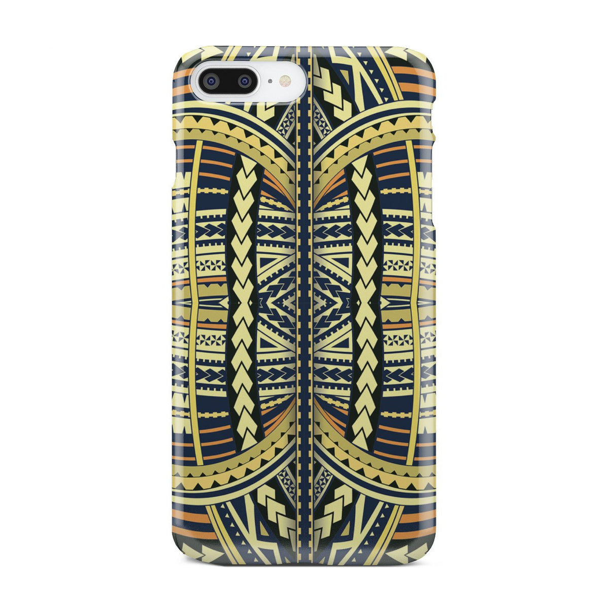 Polynesian Phone Case Yellow iPhone 7 Plus - Polynesian Pride