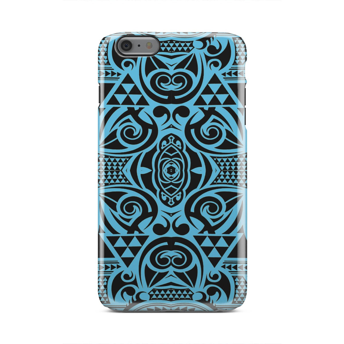 Polynesian Tough Case Grown Blue White iPhone 6s Plus - Polynesian Pride