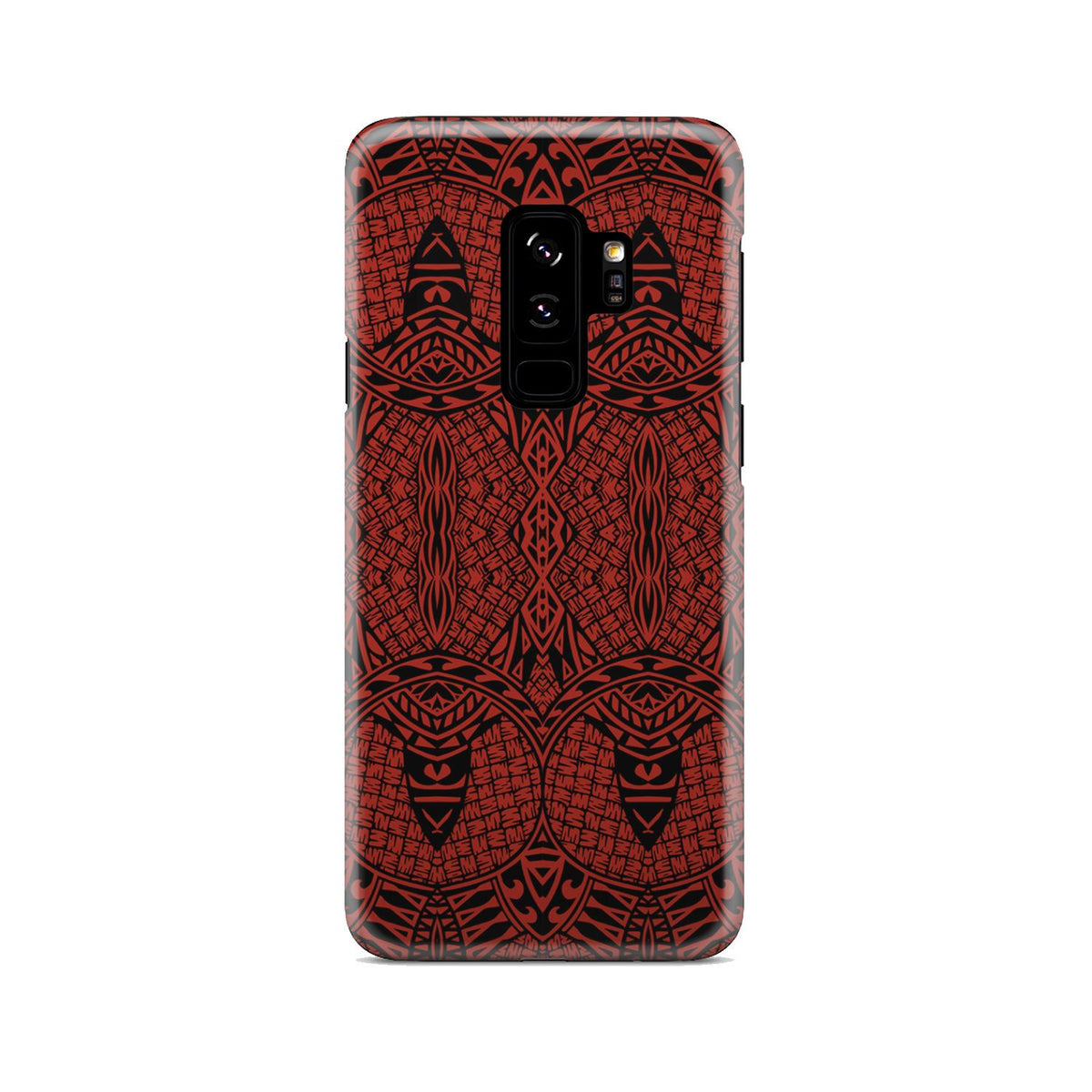 Polynesian Phone Case Red Samsung Galaxy S9 Plus - Polynesian Pride