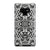 Polynesian Tribal Tough Case Black White Samsung Galaxy Note 9 - Polynesian Pride