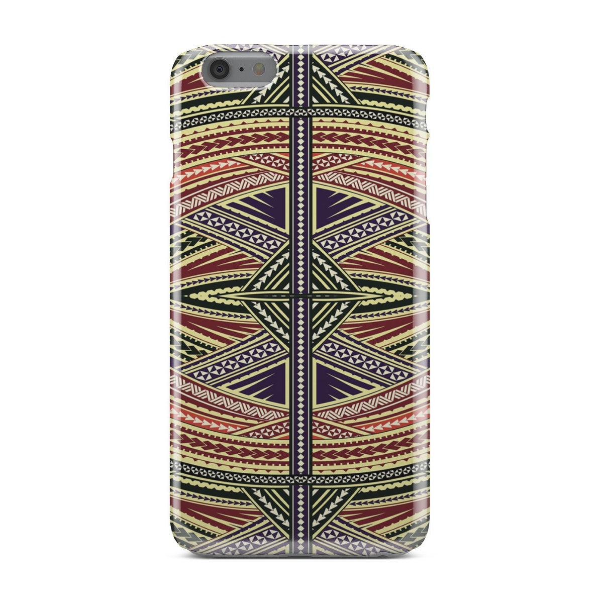 Polynesian Phone Case Yellow iPhone 6s Plus - Polynesian Pride