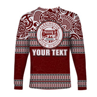 (Custom Personalised)Hawaii Farrington High School Long Sleeve Shirt No.1 LT6 - Polynesian Pride