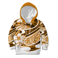 Polynesian Tribal Kid Hoodie Gold LT6 Hoodie Gold - Polynesian Pride