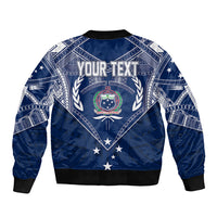 Personalised Samoa Independence Day Bomber Jacket Chest Tattoo Symbolic Style LT7 - Polynesian Pride