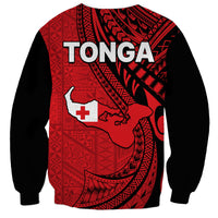 Polynesian Tonga Sweatshirt Tribal Pattern Unique Version LT9 - Polynesian Pride