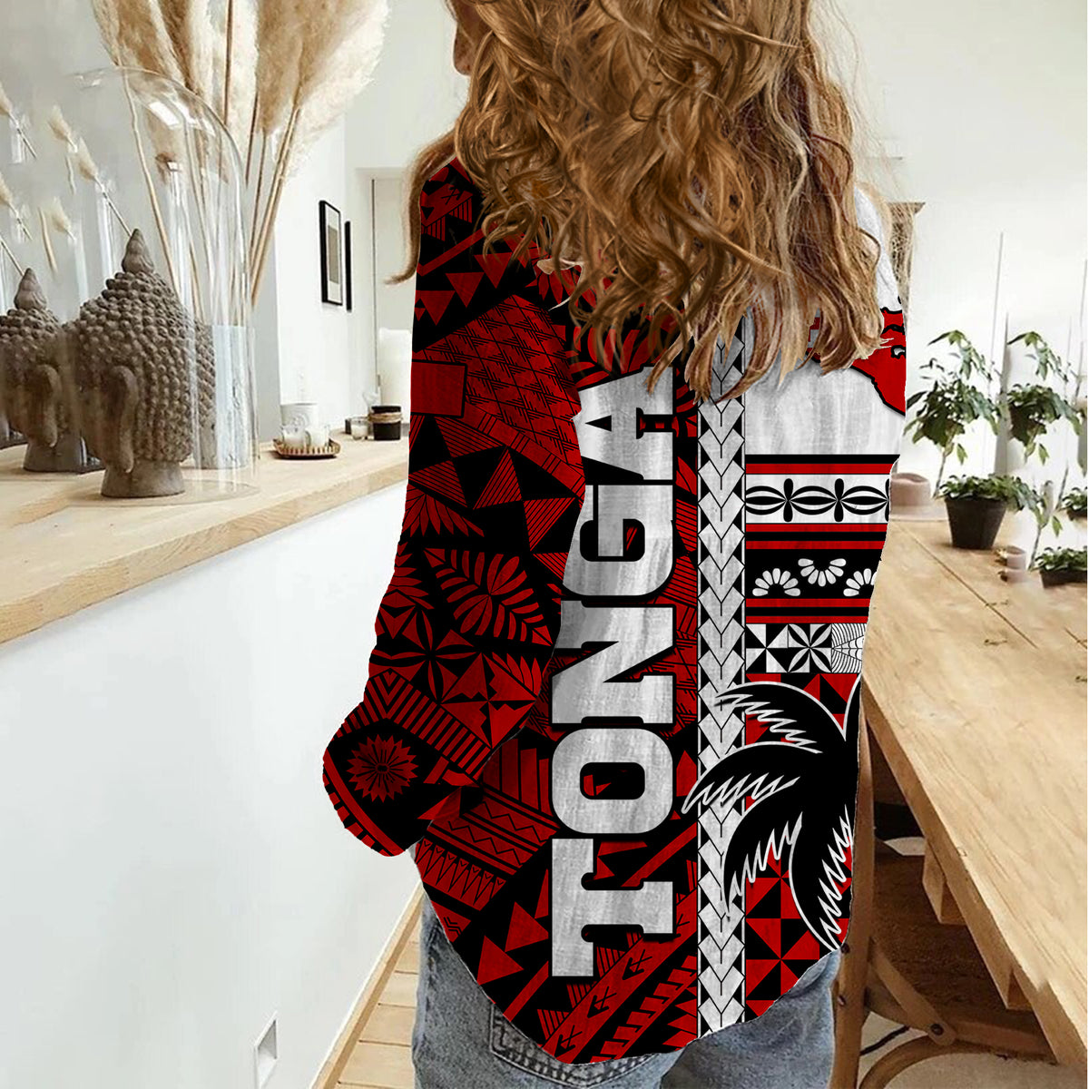 Tonga Independence Day Women Casual Shirt Proud Tongan Emancipation with Kupesi Ngatu LT9 - Polynesian Pride