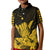 Hawaii Shaka Sign Kid Polo Shirt Gold Version LT9 Kid Gold - Polynesian Pride