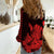 Hawaii Shaka Sign Women Casual Shirt Red Version LT9 - Polynesian Pride
