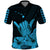 Hawaii Shaka Sign Polo Shirt Blue Version LT9 Blue - Polynesian Pride