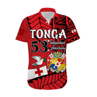 (Custom Personalised) Tonga Emancipation Day Hawaiian Shirt Happy 53rd Independence Anniversary LT9 - Polynesian Pride