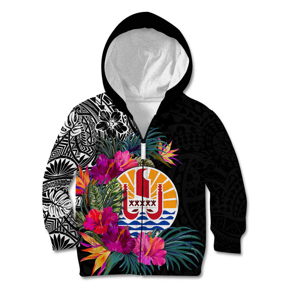 (Custom Personalised) Tahiti Island Kid Hoodie French Polynesian Tropical LT9 - Polynesian Pride
