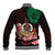 Vanuatu Baseball Jacket Polynesian Floral Tribal LT9 - Polynesian Pride