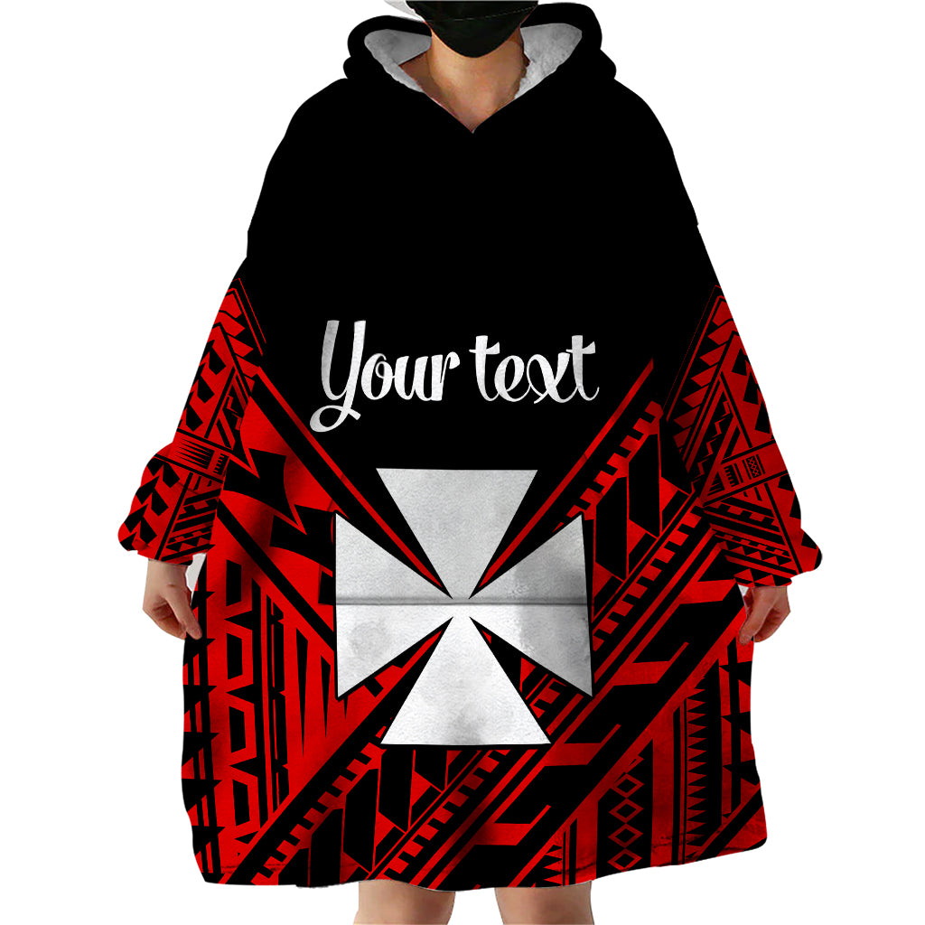 (Custom Personalised) Wallis et Futuna Wearable Blanket Hoodie Happy Independence Day LT9 - Polynesian Pride