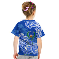 FSM Pohnpei State Kid T Shirt Polynesian Floral Tribal LT9 - Polynesian Pride