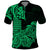 Hawaii Kakau Polo Shirt Polynesian Floral Tribal Green Version LT9 Green - Polynesian Pride