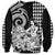 Aloha Hula Girl Hawaiian Tribal and Simple Kakau Sweatshirt LT9 Unisex Black - Polynesian Pride