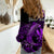 (Custom Personalised) Hawaii Hammerhead Shark Women Casual Shirt Polynesian Kakau With Kanaka Purple LT14 - Polynesian Pride