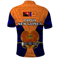Papua New Guinea Polo Shirt New Ireland Province Mix Coat Of Arms Polynesian Art LT14 - Polynesian Pride