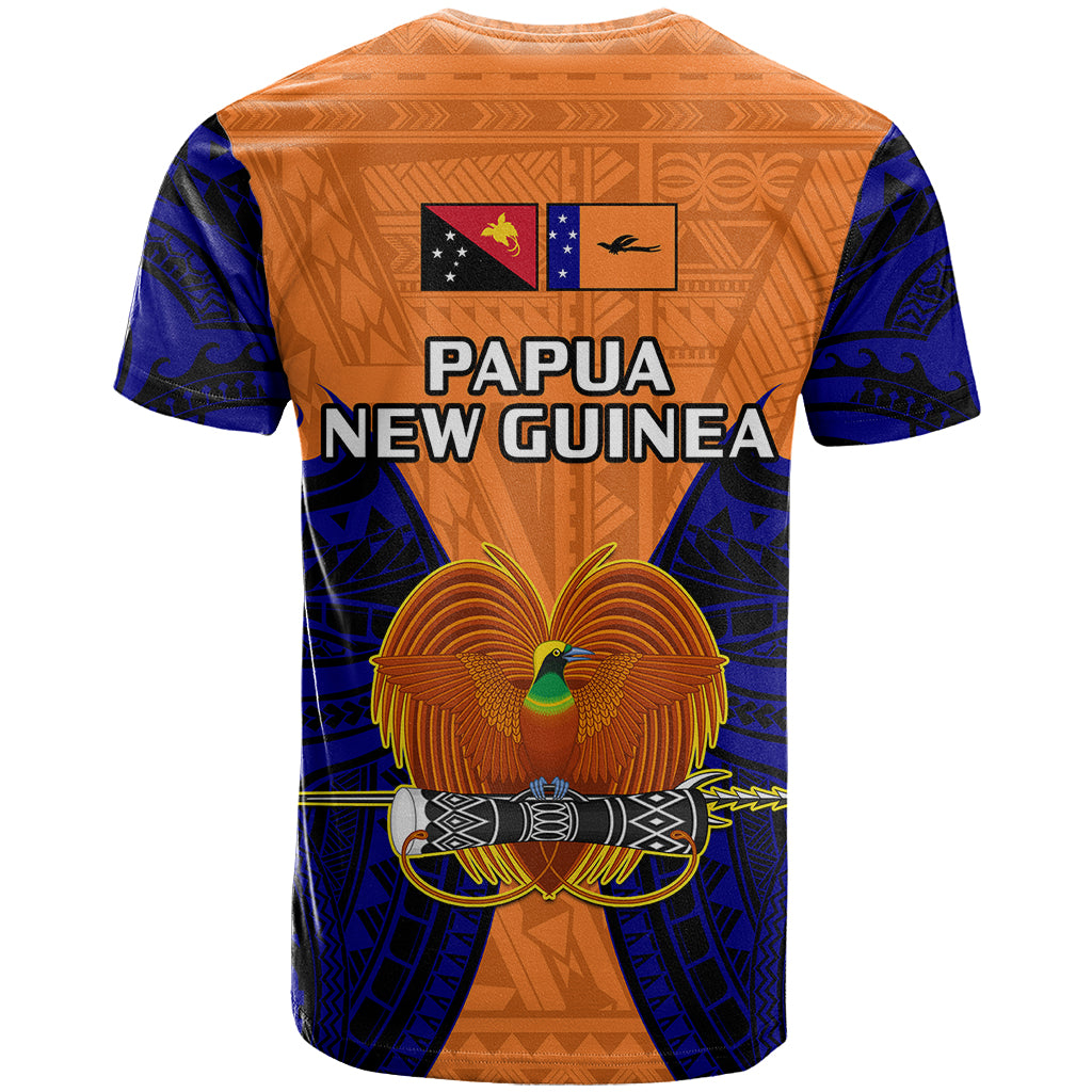 Papua New Guinea T Shirt New Ireland Province Mix Coat Of Arms Polynesian Art LT14 - Polynesian Pride