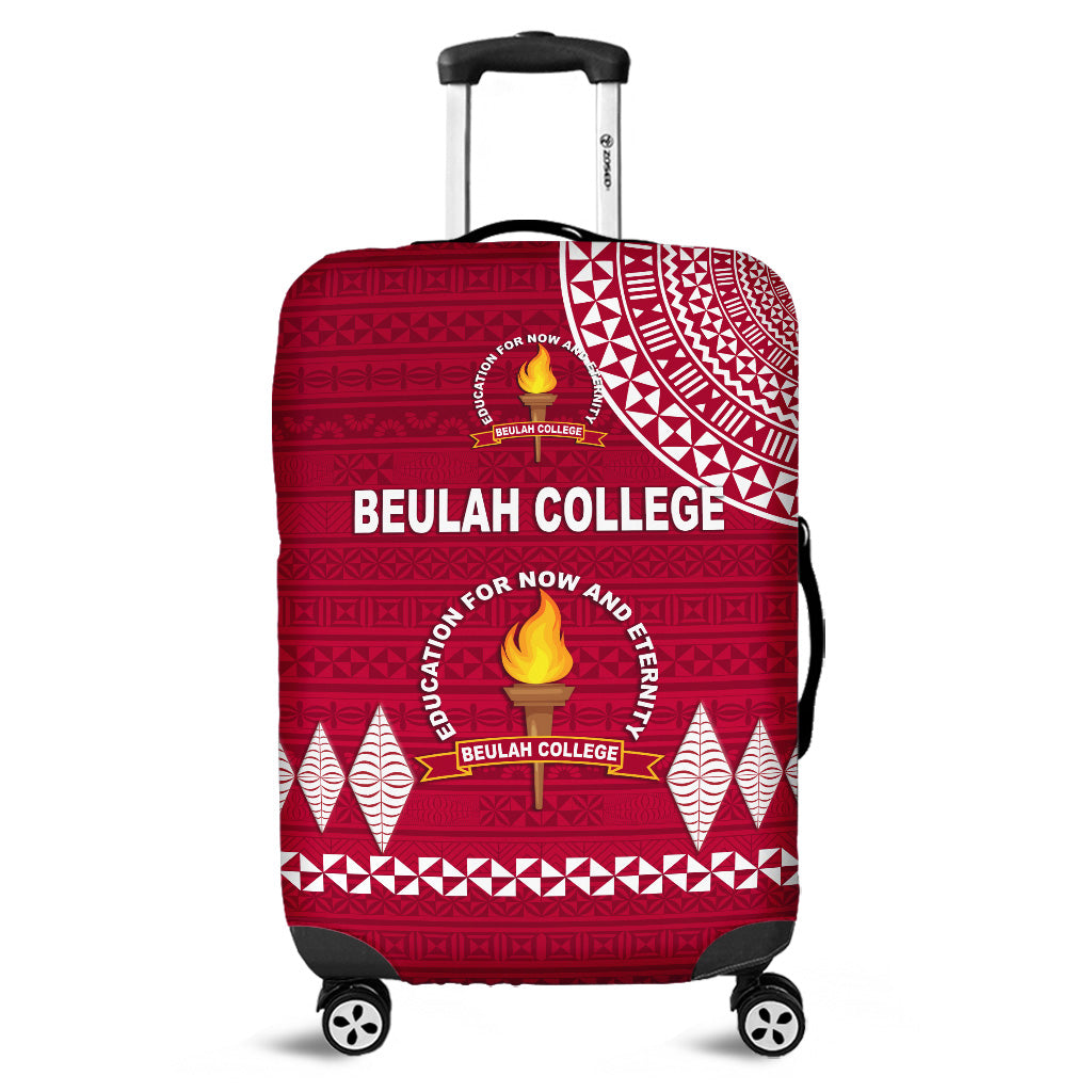 Tonga Beulah College Luggage Covers Simple Style LT8 Maroon - Polynesian Pride
