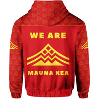 I Have Fire In My Soul Mauna Kea Zip up Hoodie - Polynesian Pride