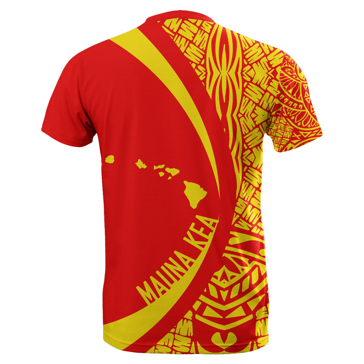 Hawaii Polynesian Mauna Kea T Shirt Circle Style - Polynesian Pride