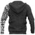 Maori Tangaroa Tattoo New Zealand Custom Hoodie White - Polynesian Pride