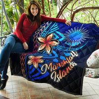 Marshall Islands Premium Quilt - Vintage Tribal Mountain - Polynesian Pride